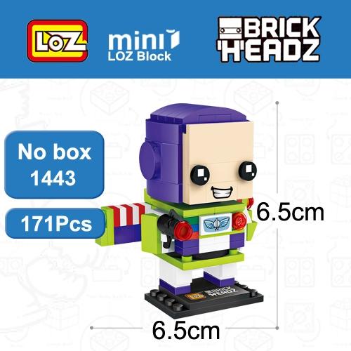 LOZ Brickheadz Toy Story Buzz Light year Woody Toys