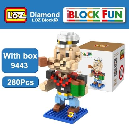 Lot of 6 Loz Diamond Block Nano Block Tom & Jerry Hakase Agasa Popeye Gifts 