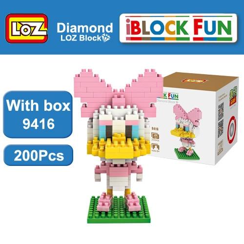 LOZ Diamond Blocks iBLOCK FUN Disney Mini Nano #9420 Mickey Magician With Box 