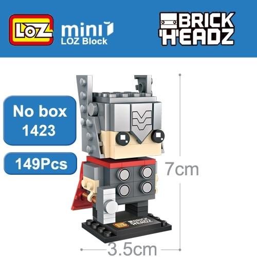 LOZ brickheadz thor