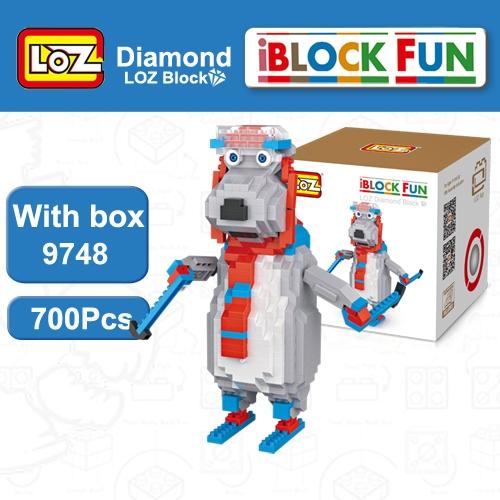Xizai 8017 Dr.Slump Alrale Girl Micro Diamond Mini Building Blocks Toy 40cm tall 