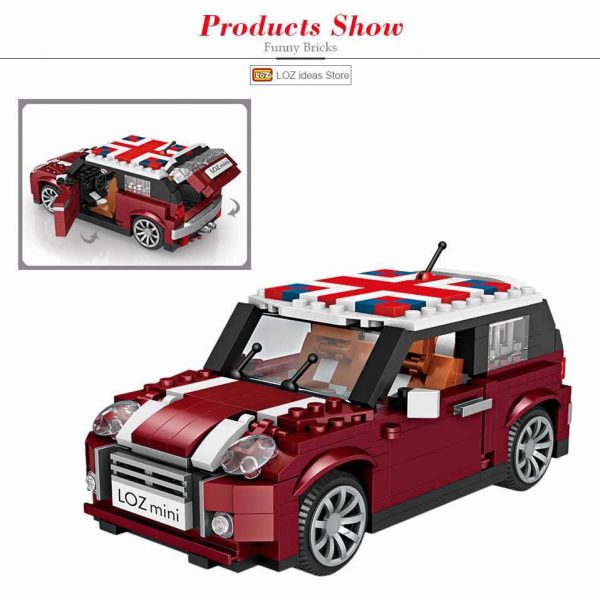 new  LOZ Mini Blocks Technic Mini City Car Model Building Bricks Vehicle Racing 