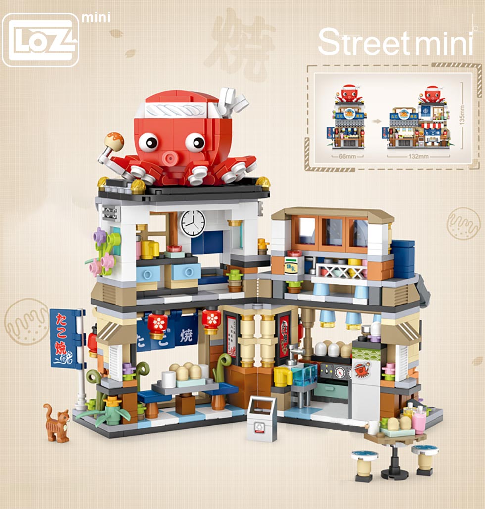 LOZ Mini Blocks Japanese Mini Street | LOZ™ MINI BLOCKS
