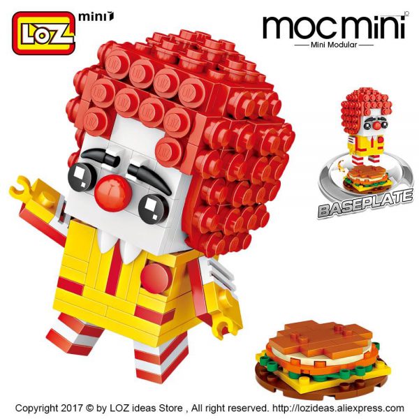 LOZ Mini Blocks Clown Figure Official LOZ BLOCKS STORE