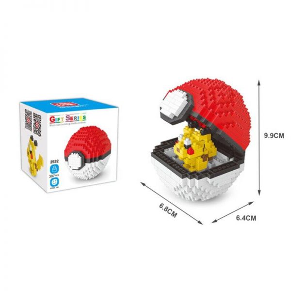 LOZ Pokemon Blocks Ball Blocks Official LOZ BLOCKS STORE