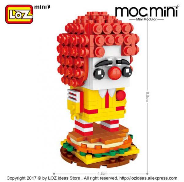 LOZ Mini Blocks Clown Figure Official LOZ BLOCKS STORE
