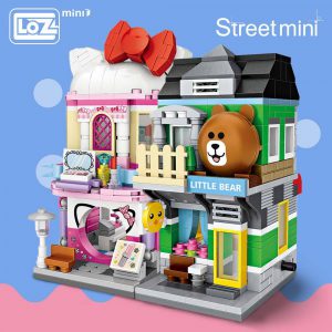 LOZ Mini Block House Cartoon Shop Official LOZ BLOCKS STORE