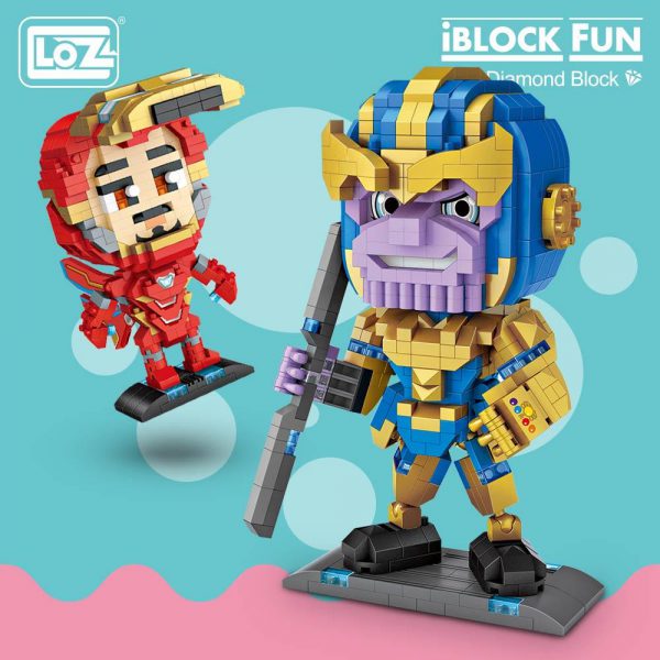 LOZ Diamond Blocks Super Heroes Official LOZ BLOCKS STORE