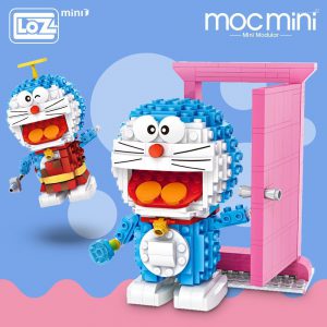LOZ Mini Blocks Doraemon Brick Headz Official LOZ BLOCKS STORE
