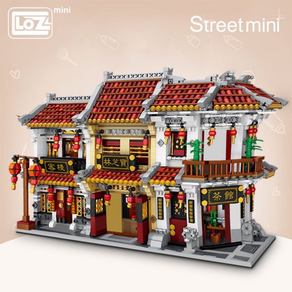 LOZ Mini Block Mini Ancient Chinatown Official LOZ BLOCKS STORE