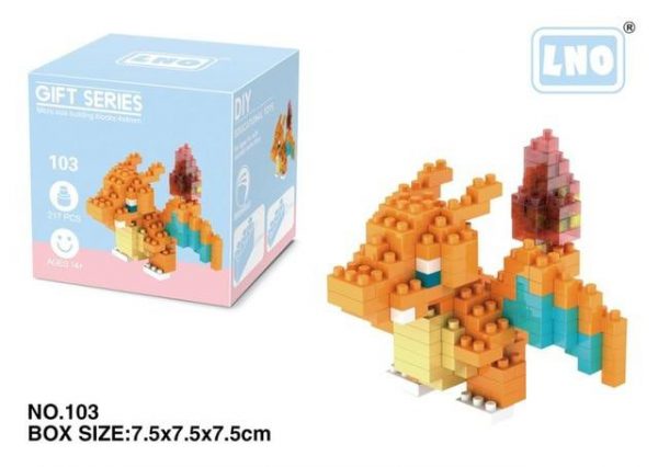 LNO POKEMON Building Blocks Action Figure Granules Official LOZ BLOCKS STORE