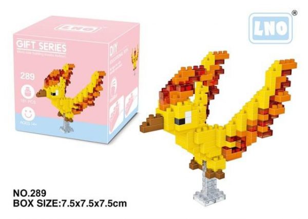 LNO POKEMON Building Blocks Action Figure Granules Official LOZ BLOCKS STORE