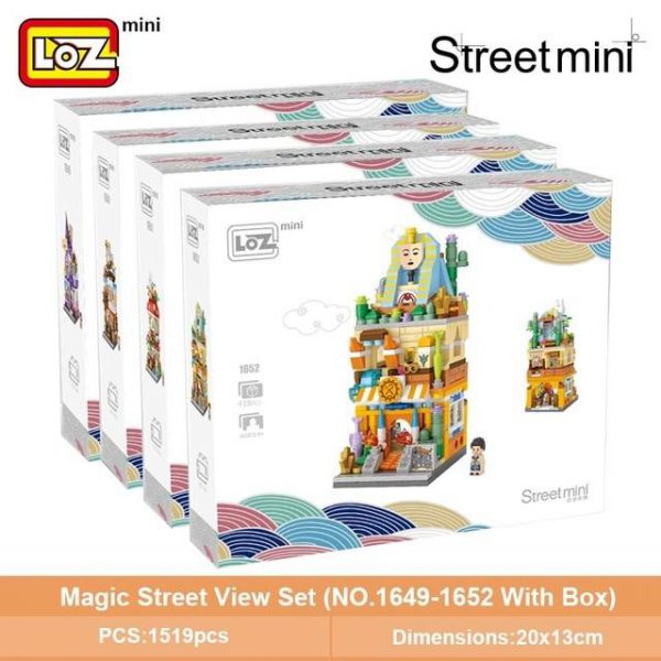 LOZ Mini Block Magic Commercial Street Official LOZ BLOCKS STORE