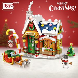 LOZ Mini Blocks New Christmas House Official LOZ BLOCKS STORE