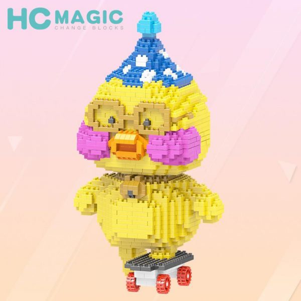 HC Magic Block Animal Cute Cartoon Duck Official LOZ BLOCKS STORE