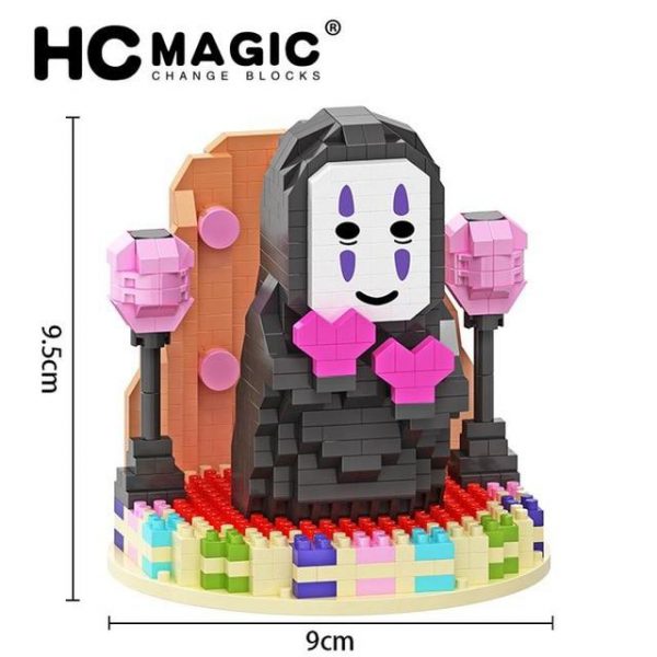 HC Magic Blocks No-Face Spirited Away Official LOZ BLOCKS STORE