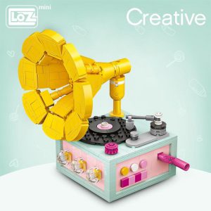 LOZ Mini Blocks Phonograph Official LOZ BLOCKS STORE