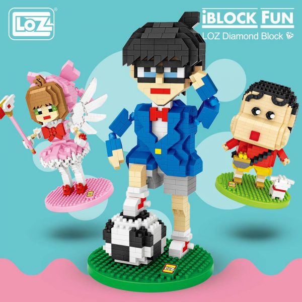 LOZ Diamond Blocks Japan Anime Characters Official LOZ BLOCKS STORE