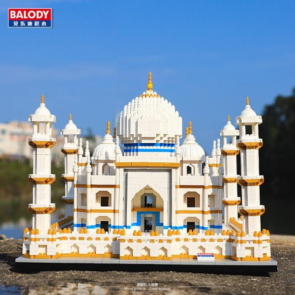 Balody 16067 Taj Mahal Palace World Famous Architecture Official LOZ BLOCKS STORE