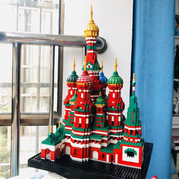 Balody 16066 Saint Basil's Cathedral World Architecture Official LOZ BLOCKS STORE