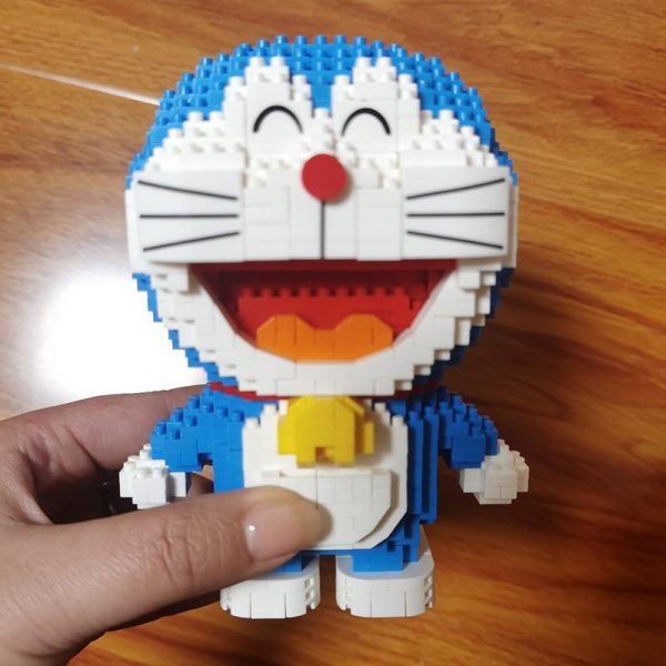 Balody 16130 Anime Doraemon Cat Robot Stand Official LOZ BLOCKS STORE