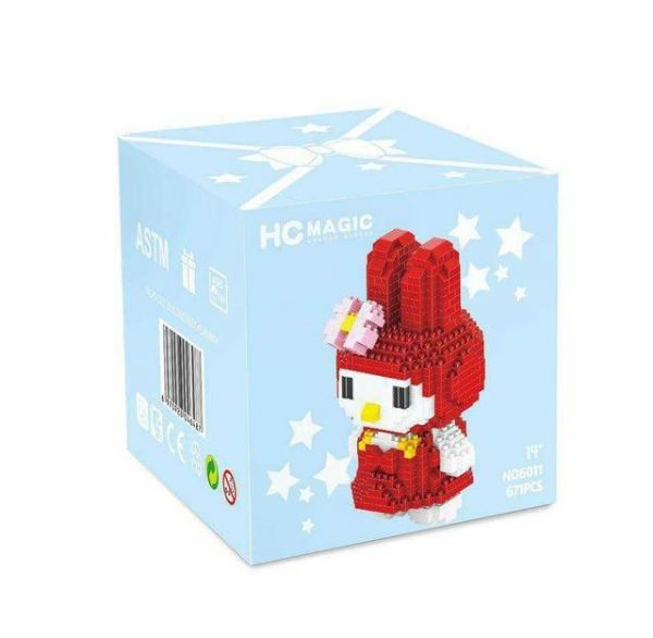 HC Magic Blocks Cartoon Hello Kitty Official LOZ BLOCKS STORE