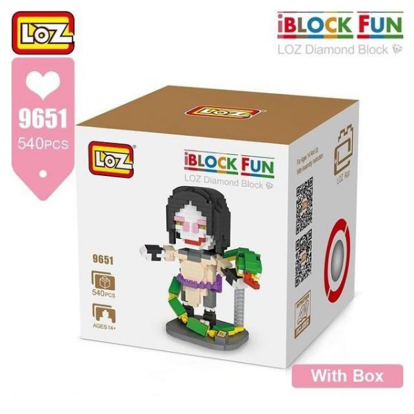 LOZ Diamond Block Japanese Anime Ninja Bricks Official LOZ BLOCKS STORE