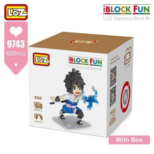 LOZ Diamond Block Japanese Anime Ninja Bricks Official LOZ BLOCKS STORE