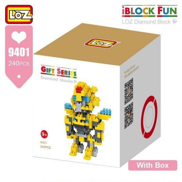 LOZ Diamond Blocks Micro Robot Figure Official LOZ BLOCKS STORE