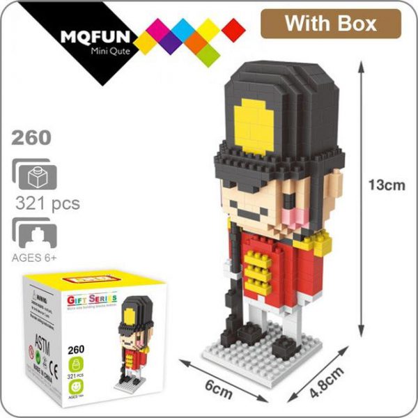 LNO Micro British Soldier Official LOZ BLOCKS STORE