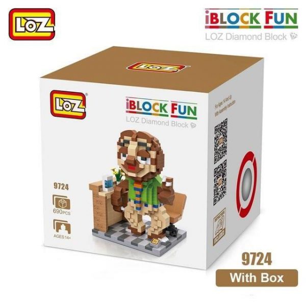 LOZ Diamond Blocks Rabbit Fox Panther Sloth Zoo Official LOZ BLOCKS STORE