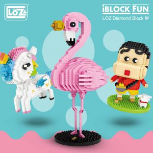 LOZ Diamond Blocks Assembly Anime Action Figure Official LOZ BLOCKS STORE
