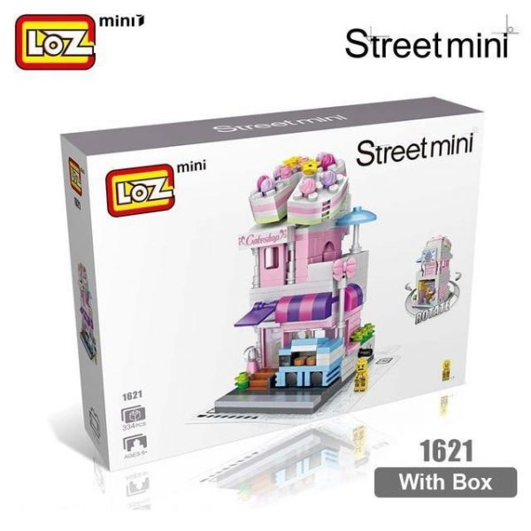 LOZ Mini Bricks Architecture Mini Street Model Official LOZ BLOCKS STORE