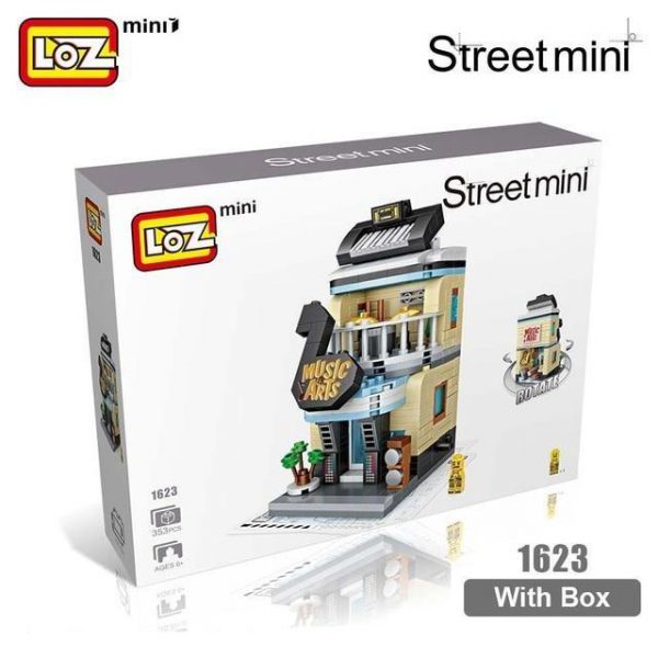 LOZ Mini Bricks Architecture Mini Street Model Official LOZ BLOCKS STORE