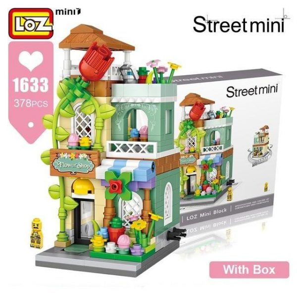 LOZ Mini Bricks Gaming Room Candy Shop Toy Store Official LOZ BLOCKS STORE