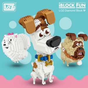 LOZ Diamond Blocks Jack Russell Terrier Dog Official LOZ BLOCKS STORE
