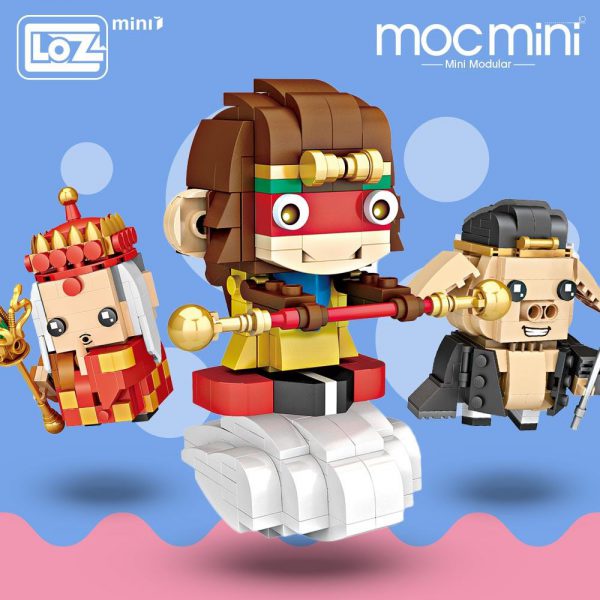 LOZ Mini Blocks Monkey King Figure The Journey To The West Official LOZ BLOCKS STORE