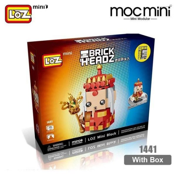 LOZ Mini Blocks Monkey King Figure The Journey To The West Official LOZ BLOCKS STORE