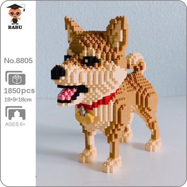 Babu 8805 Shiba 1 - LOZ™ MINI BLOCKS