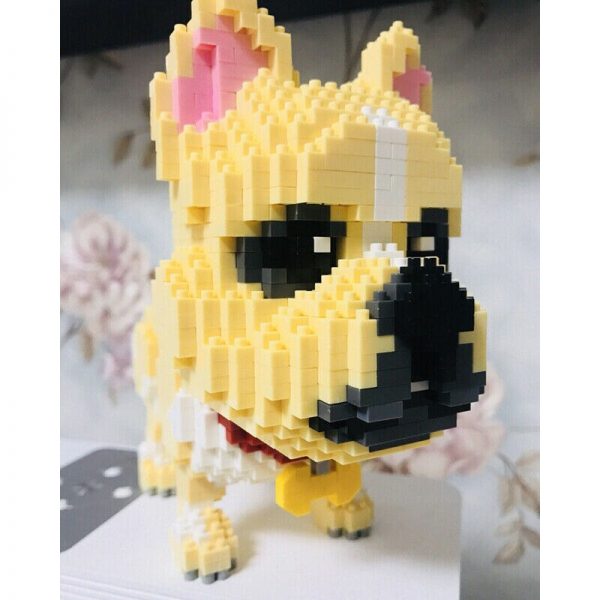 Babu 8808 Cartoon Bulldog Dog Puppy Animal Pet 3D Model 1780pcs DIY Mini Diamond Blocks Bricks 2 - LOZ™ MINI BLOCKS