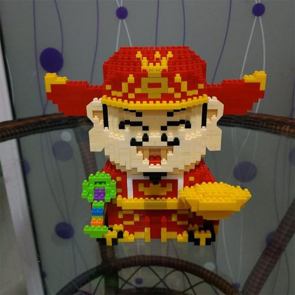 Babu 8811 God of Fortune Gold Coins 4 - LOZ™ MINI BLOCKS