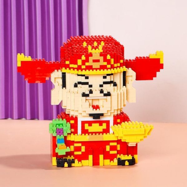 Babu 8811 God of Fortune Gold Coins 6 - LOZ™ MINI BLOCKS