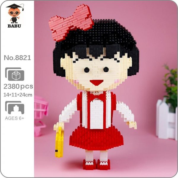 Babu 8821 Sakura Momoko 1 - LOZ™ MINI BLOCKS