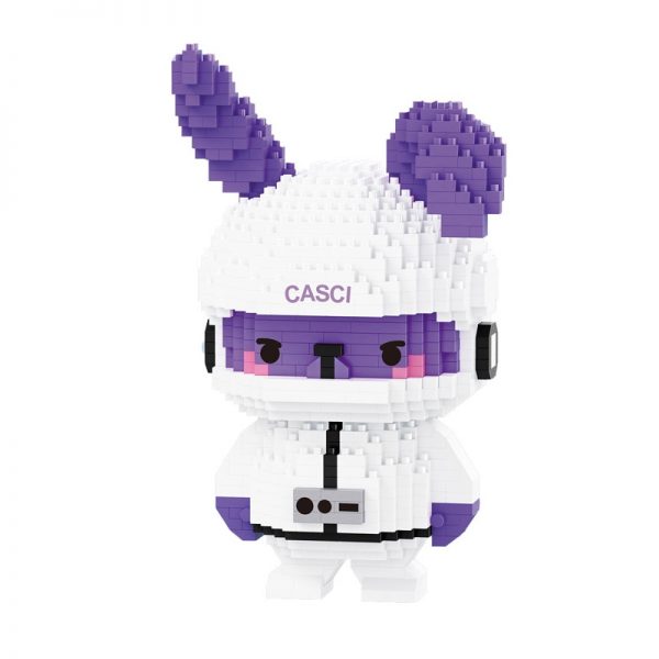 Balody 16289 Space Adventure Rabbit Astronaut Animal World Model DIY Mini Diamond Blocks Bricks Building Toy 5 - LOZ™ MINI BLOCKS