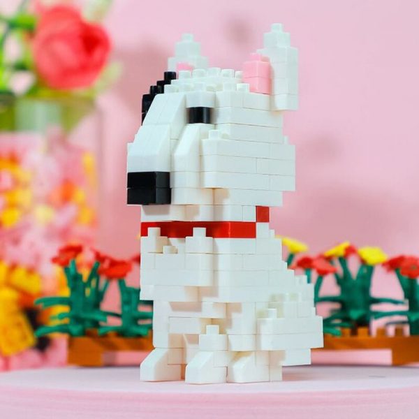 Balody 18248 3 Animal World Pit Bull Terrier Dog Pet 3D Model DIY Mini Diamond Blocks 2 - LOZ™ MINI BLOCKS