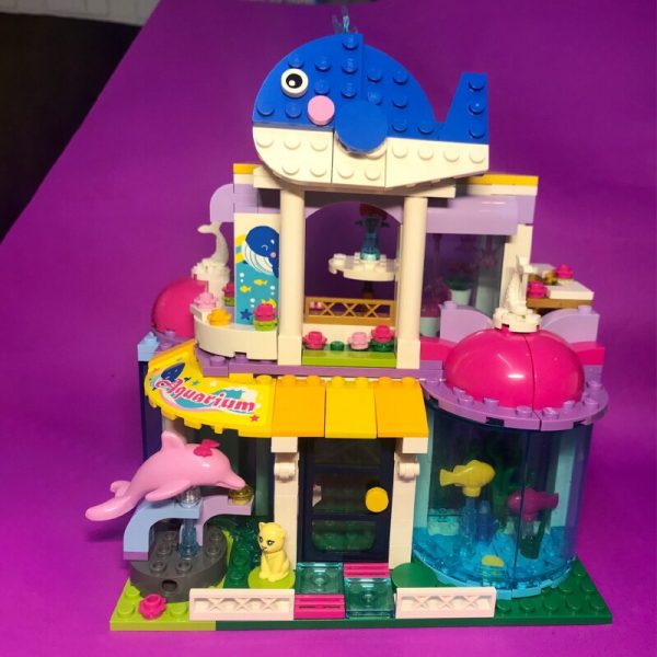 Enlighten 2012 Blue Whale Ocean Aquarium Fish Tank Holiday Town House Model Mini Blocks Bricks Building 3 - LOZ™ MINI BLOCKS