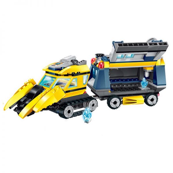 Enlighten 2406 Kyanite Squad Force Truck Train Vehicle Tank Subway Explore Mini Blocks Bricks Building Toy 2 - LOZ™ MINI BLOCKS