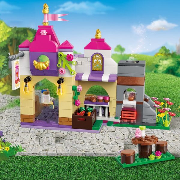 Erleuchten 2603 Rosa B ckerei Shop Brot Shop M dchen Kleine Werkstatt Puppe Haus Mini Bl 2 - LOZ™ MINI BLOCKS