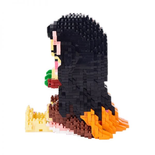 Gejia 6023 2 Anime Demon Slayer Kamado Nezuko Monster Girl Model DIY Mini Diamond Blocks Bricks 5 - LOZ™ MINI BLOCKS