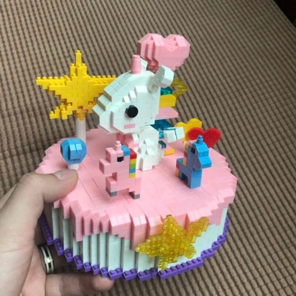 HSANHE 8624 Pink Cake 2 - LOZ™ MINI BLOCKS